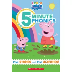 5-Minute Phonics (Peppa Pig) - by  Scholastic (Paperback)