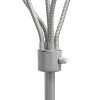 67" Contemporary Multi 5-Head Adjustable Gooseneck Floor Lamp - Simple Designs - image 3 of 4