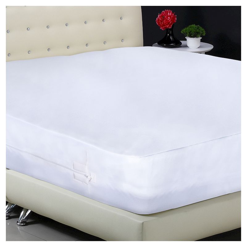 AllerZip Smooth Mattress Encasement with Allergen & Viral Protection - Protect-A-Bed, 3 of 8