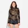 Women's Slim Fit Long Sleeve Mock Turtleneck T-Shirt - Wild Fable™ - 2 of 4