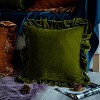 LISM 18x18 Inches Velvet Pillowcases,Decorative Throw Pillow Cover Pack of 2 - 2 of 4