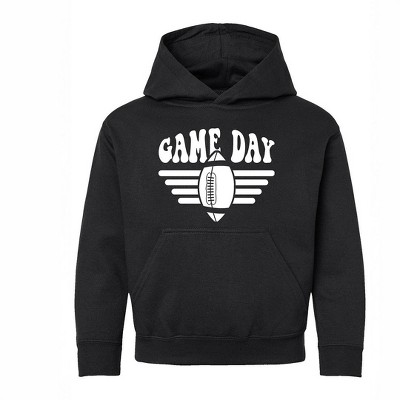 The Juniper Shop Football Game Day Stripes Youth Graphic Hoodie