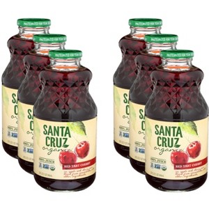 Santa Cruz Organic Red Tart Cherry Juice - Case of 6 - 32 fl oz - 1 of 2