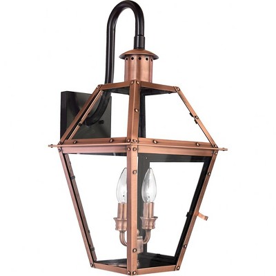 Quoizel Lighting Rue De Royal 2 - Light Sconce in  Aged Copper