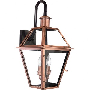 Quoizel Lighting Rue De Royal 2 - Light Sconce in  Aged Copper - 1 of 4