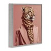Stupell Industries Fashionable Cheetah Portrait Framed Giclee Art - 2 of 4