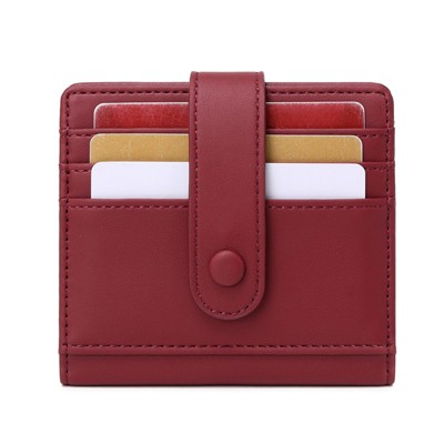 BEAFUP RFID Blocking Women's Wallet - PU Leather Slim Card Holder with 14 Card Slots & 1 Bill Compartment for Travel, Daily Use