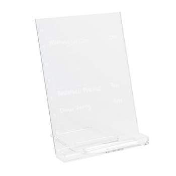 Acrylic Large Paper Tray with Drawer - Threshold
