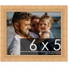 PosterPalooza | 6x5 Modern Bamboo Picture Frame, UV Acrylic, 5 Finishes - 2 of 4