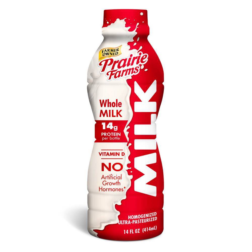 Prairie Farms Whole Milk UHT - 14 fl oz