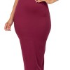 Slickblue Women's Solid Maxi Dress, Sleeveless Stretch Jersey Fabric, Casual Fit, Multi Colors Options, Size S-L - 3 of 4