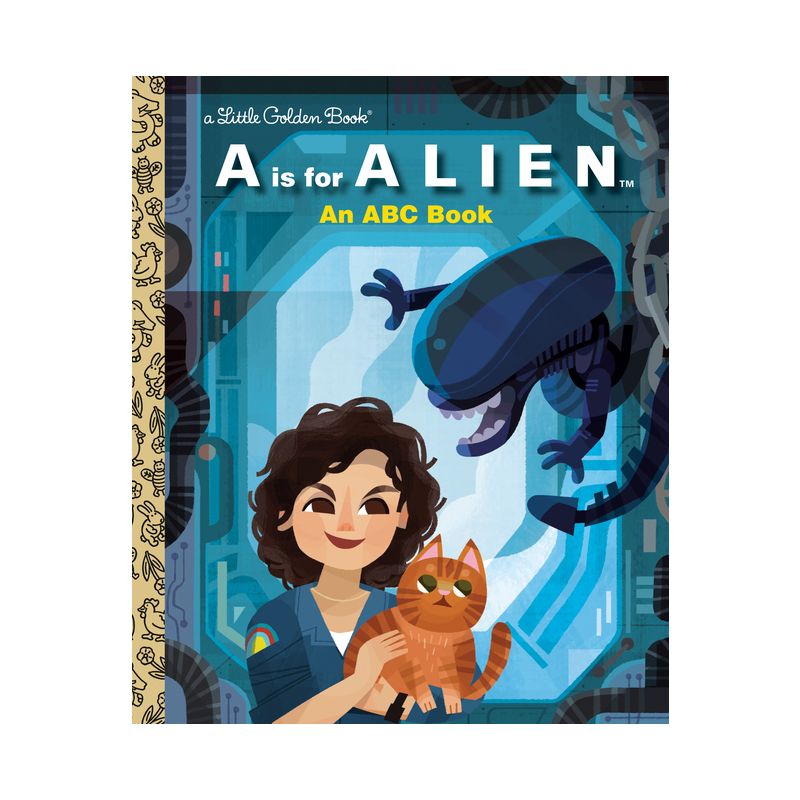 A is for Alien: An ABC Book (20th Century Studios) - (Little Golden Book) by  Charles Gould (Hardcover), 1 of 2
