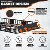 Mockins Extendable Roof Basket Cargo Carrier - 43"-64"L x 39"W x 6"H, Black Steel - 2 of 4