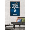 Trends International MLB Los Angeles Dodgers - 2024 World Series Team Logo Framed Wall Poster Prints - 2 of 4