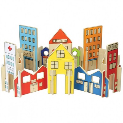 The Freckled Frog Happy Architect Town  - 26 Pcs