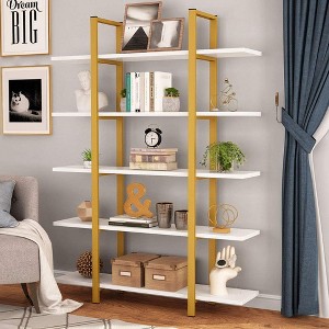Tribesigns 5-Tier Freestanding Bookshelf - 1 of 4