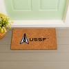 Coir Mat, 16"x28", US Space Force - 2 of 4