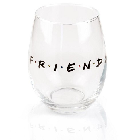 Silver Buffalo The Golden Girls Stay Golden Teardrop Stemless Wine Glass | Holds 20 Ounces