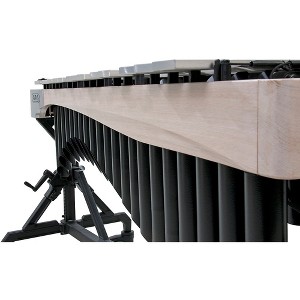 Adams Alpha Series 3.0 Octave Vibraphone, Silver Bars Motor Traveler Frame White Wash Rails Black Resonators - 1 of 1