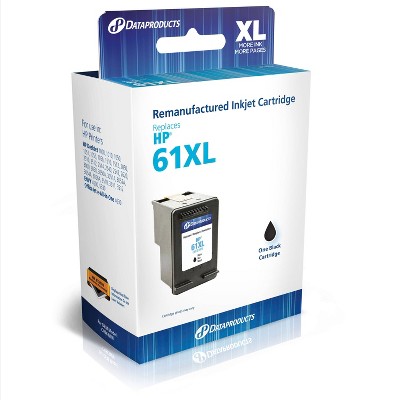 Remanufactured Black XL High Yield Single Ink Cartridge - Compatible with HP 61XL Ink Series (CH563W) - Dataproducts