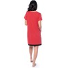 Fruit of the Loom Women's and Plus Breathable Short Sleeve Sleepshirt - 3 of 4