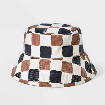 Women's Ascot + Hart Graphic Checkered Hat