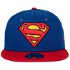 Adult Superman Classic Logo New Era 9Fifty Adjustable Hat - 2 of 4