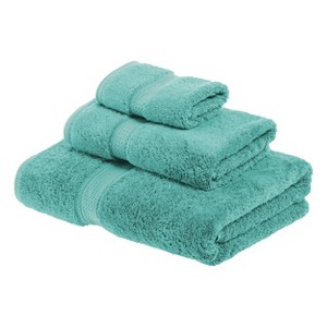 Luxury Cotton Heavyweight Ultra-Plush 3 Piece Towel Set by Blue Nile Mills - 1 of 4