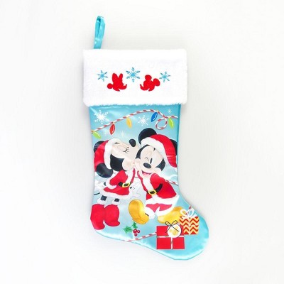 Mickey Mouse & Friends Mickey and Minnie Holiday Stocking 20"