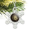 Southwest Minnesota State University Primary Logo Metal Snowflake Christmas Tree Holiday Ornament - 2 of 3