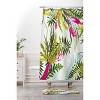 Josette Morning Shower Curtain Green - Deny Designs: Botanical Pattern, Polyester Microfiber, Machine Washable - 3 of 4