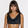 Calypsa Women's 3in1 Adjustable Strap Tankini Swim Top - 2 of 4