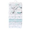 Little Treasure Hudson Baby Cotton Poly Flannel Receiving Blankets 7Pk Multipack - 2 of 2