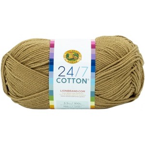 Lion Brand 24/7 Cotton Yarn - 1 of 2