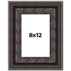 PosterPalooza | Photo Size 3.5" Wide Ornate Black Frame - UV Acrylic, Foam Board Backing, Hanging Hardware - 2 of 4