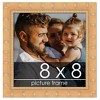 PosterPalooza | 8x8 Modern Bamboo Picture Frame, UV Acrylic, 5 Finishes - 2 of 4