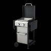 BestParts 2 Burner, Outdoor Gas Griddle with Side Table, 24600 BTU, Enamel Cooking Grate, Foldable Shelves, Stainless Steel Body - 2 of 4