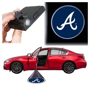 MLB Atlanta Braves LED Car Door Light - 1 of 2