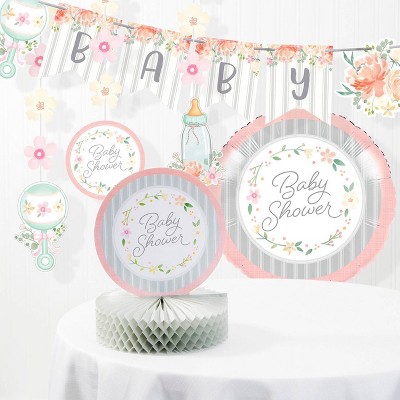 target baby shower decor