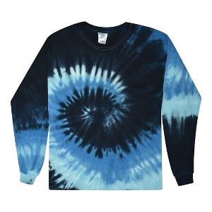 DARESAY Long Sleeve Tie Dye T-Shirt, For Men, Women And Teens (Up to 5XL) - 1 of 2
