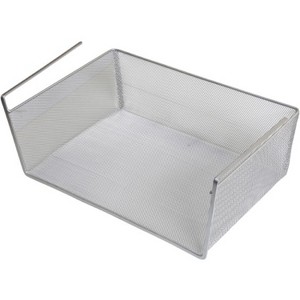 YBM Home Silver Mesh Under Shelf Storage Basket Organizer - 1 of 1
