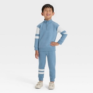 Toddler Boys' Fleece Sweatshirt and Pants Set - Cat & Jack™ - 1 of 4