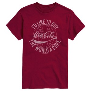 Men's - Coca-cola - Buy The World A Coke Short Sleeve Graphic T-Shirt - 1 of 3