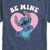 Men's - Lilo and Stitch - Be Mine Short Sleeve Graphic T-Shirt - 2 of 4