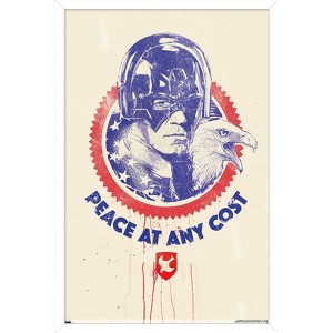 Trends International DC Comics TV Peacemaker - Peace at Any Cost Framed Wall Poster Prints - 1 of 4