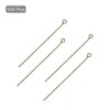 Unique Bargains DIY Craft Necklaces Bracelets Earrings Jewelry Making Iron 21 Gauge Eye Pins 500 Pcs - 3 of 4