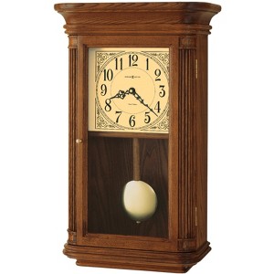 Howard Miller 625281 Westbrook Wall Clock 625281 Yorkshire Oak - 1 of 3