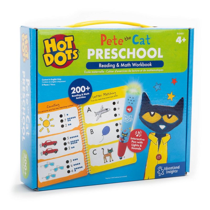Educational Insights Hot Dots Pete the Cat Preschool Reading &#38; Math, 5 of 9