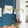 Livex Lighting Lansdale 5 - Light Chandelier in  Satin Brass - 3 of 4