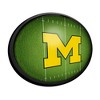 College Football On the 50 Design Oval Slimline Lighted Wall Sign - 2 of 4